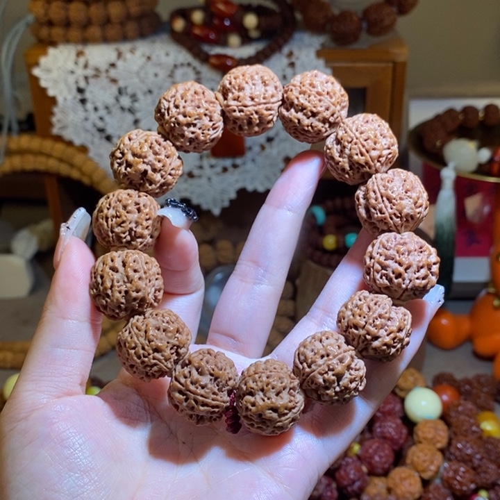 手串金刚菩提215原籽树王满肉大高货一物