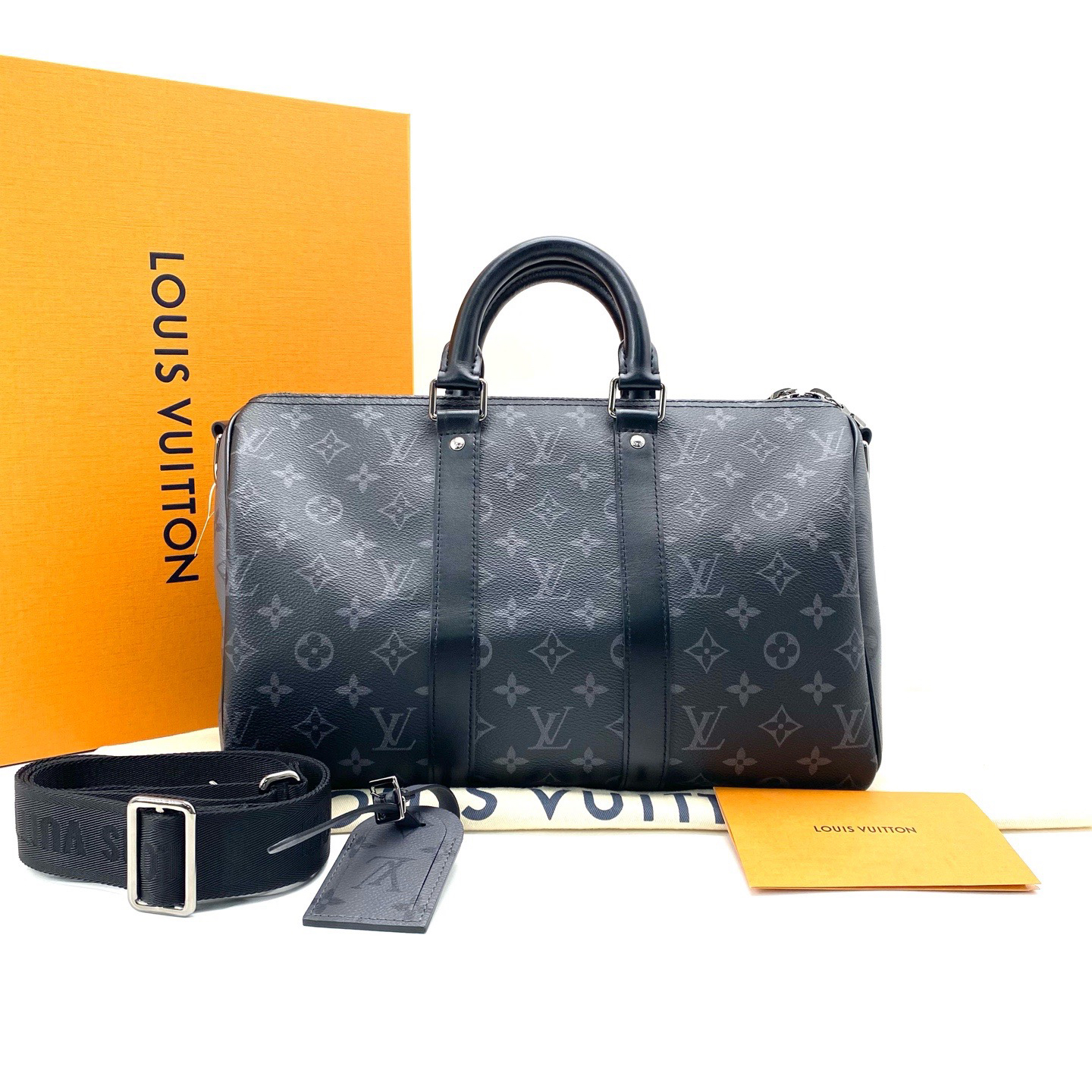 未使用 LV 黑武士keepall35尺寸 34/21 国专25年5月18日大全套