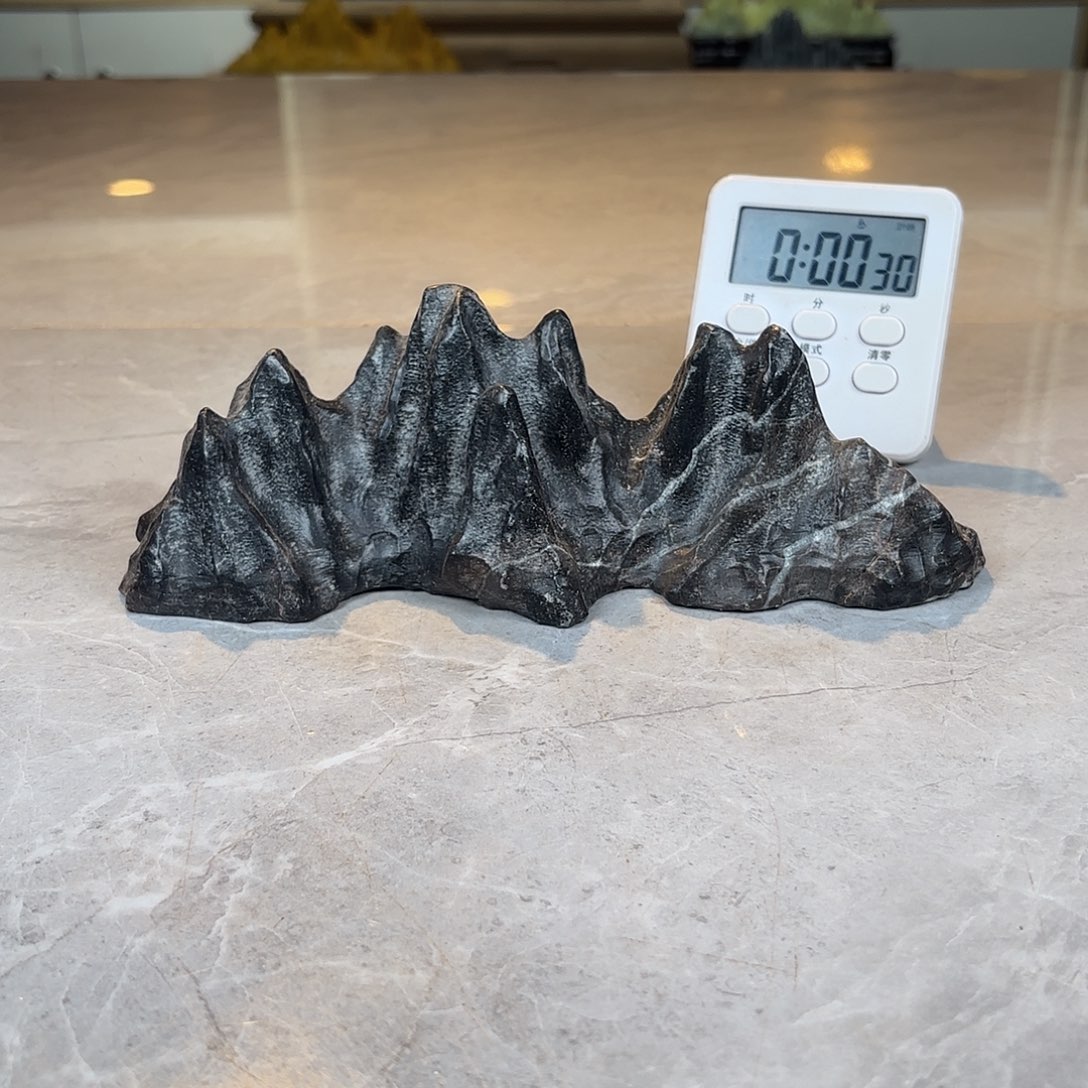 王***鹅灵璧石手工雕刻奇石摆件