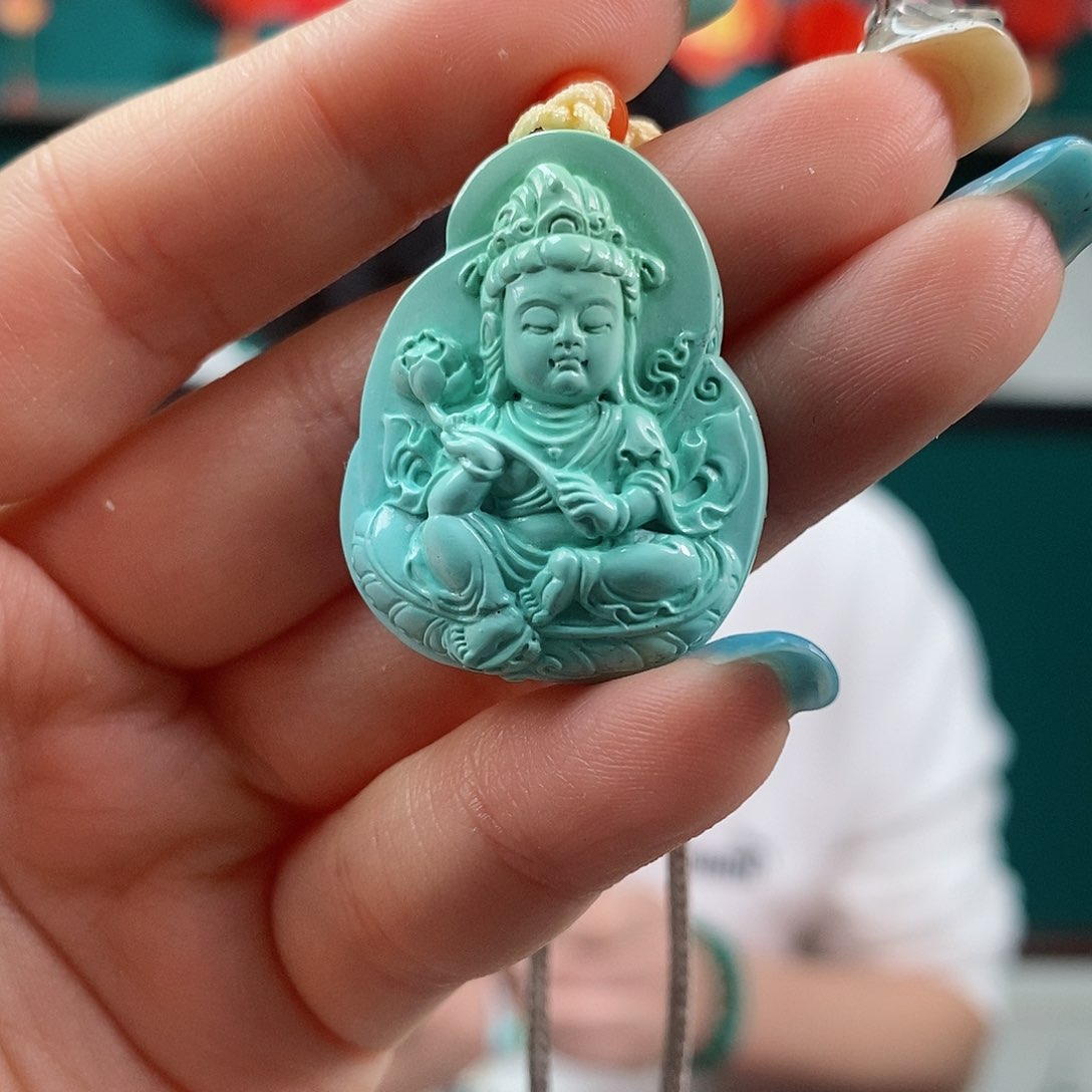 绿松石珠宝奇石未镶嵌