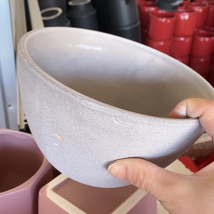 陶盆有孔 瑕疵针孔漏釉介意勿拍外高 10外口18