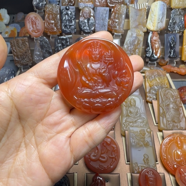 玛瑙/玉髓颈饰未镶嵌3*辉