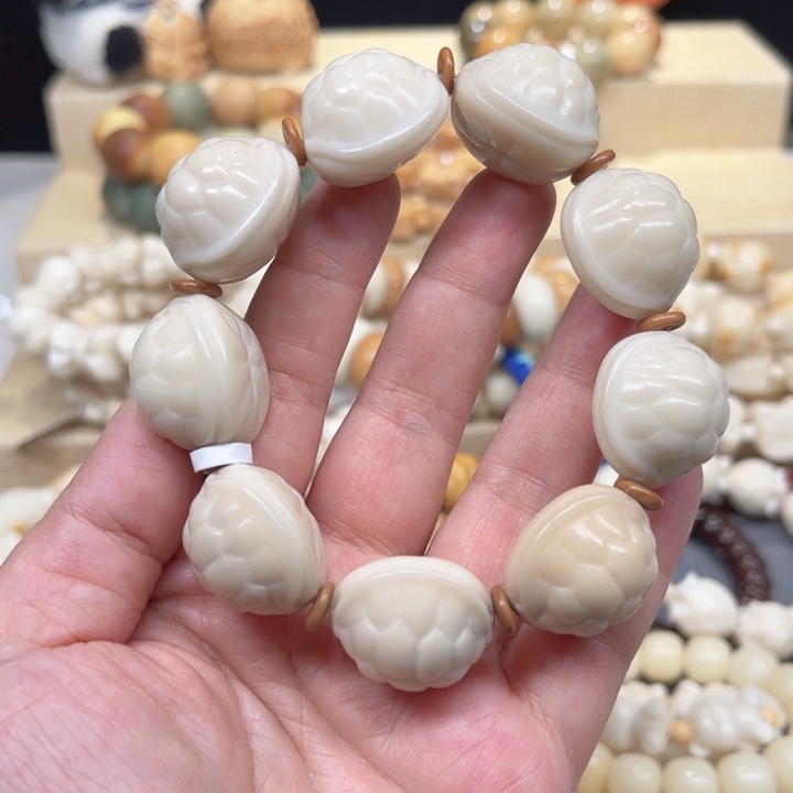 菩提根/象牙果手串象牙果富甲天下2-15-41