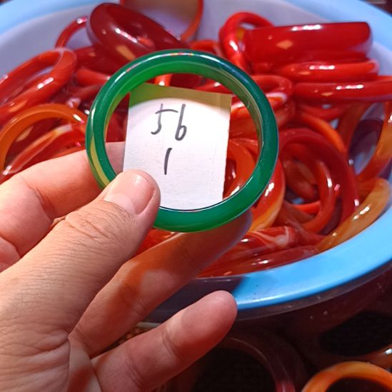 玛瑙/玉髓未镶嵌手镯