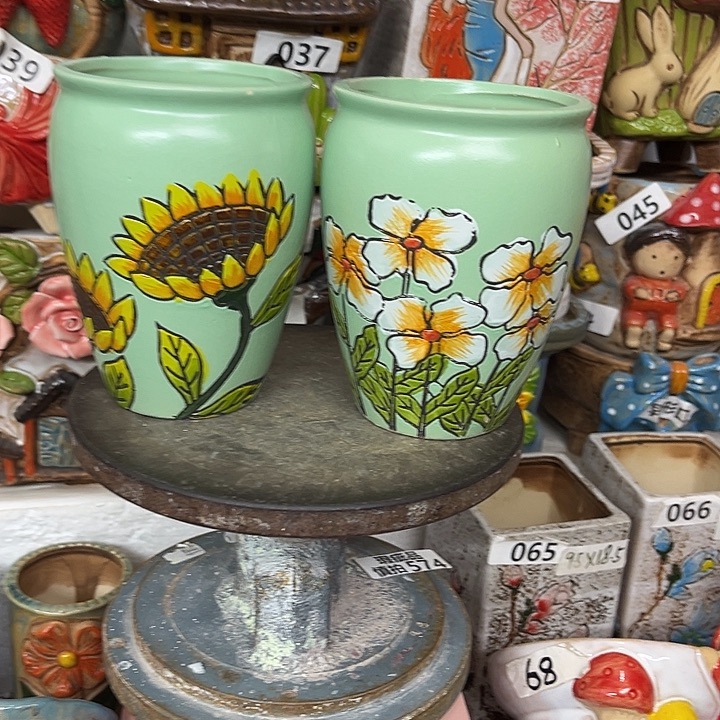 粗陶材质多肉花盆