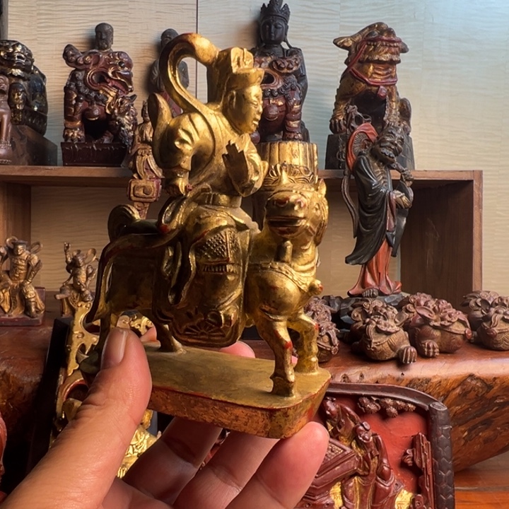 木福建木雕作品摆件