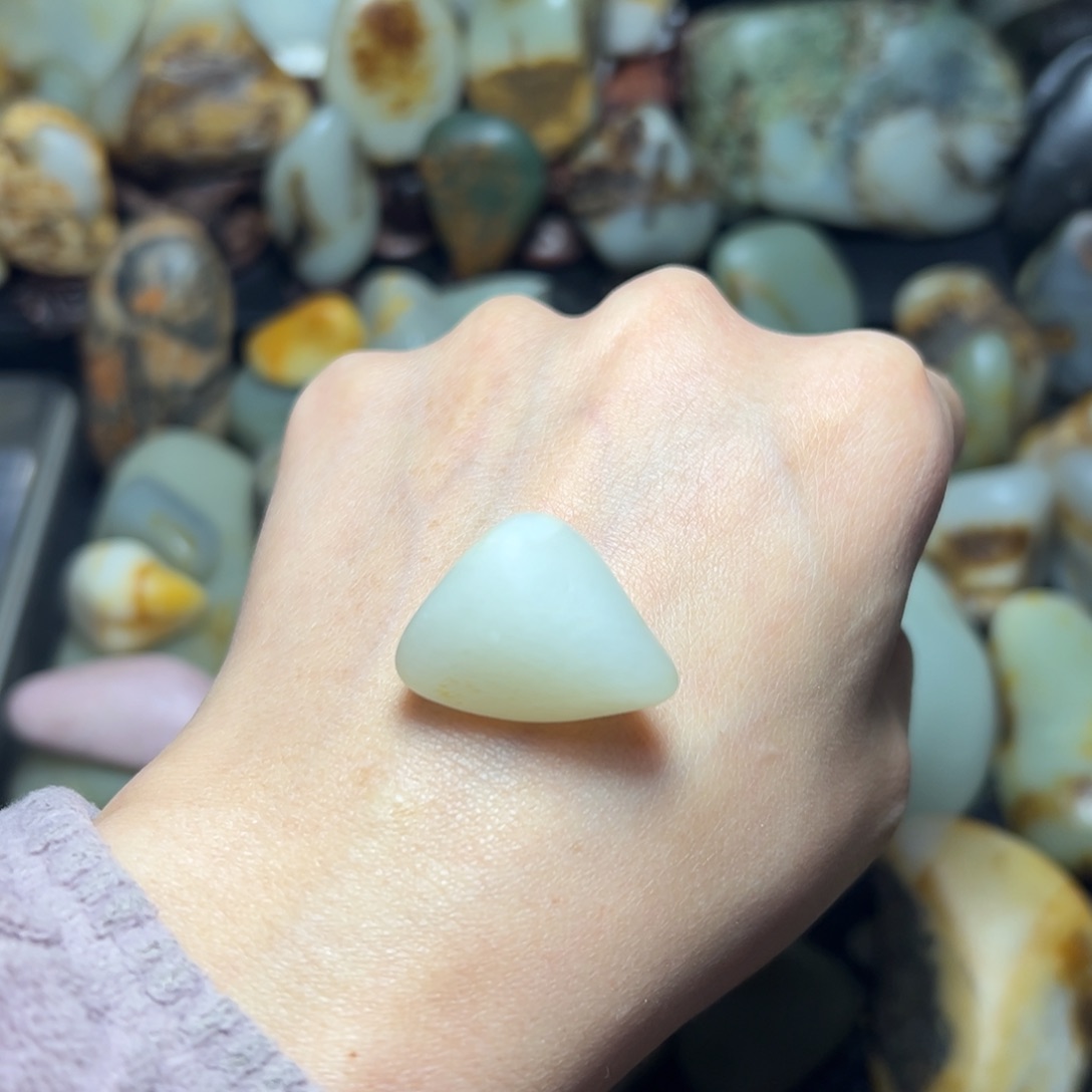 和田玉（青玉）A19未镶嵌战**胜