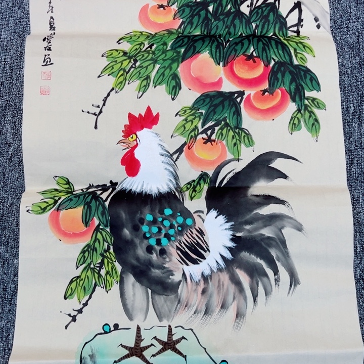 手绘作品今天下午放漏出