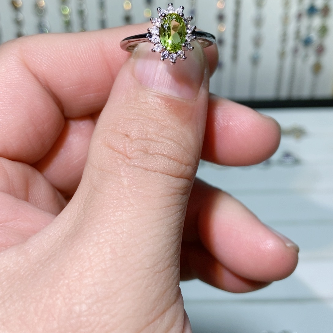 紫晶珠宝半成品银S925镶嵌