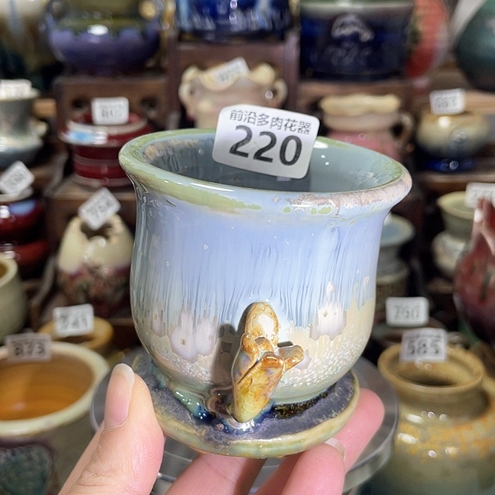 红陶内口径7高度7