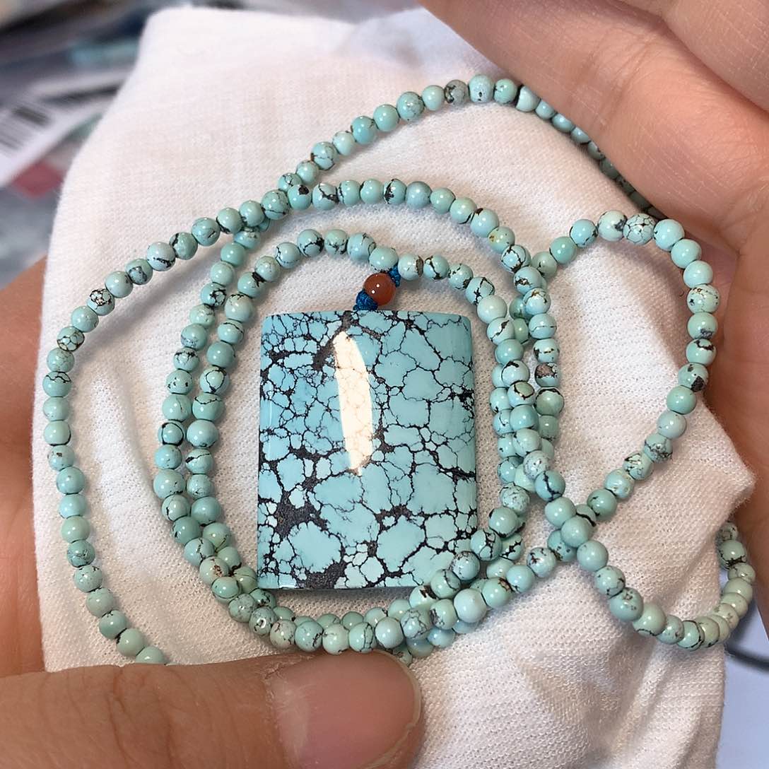 绿松石珠宝奇石未镶嵌