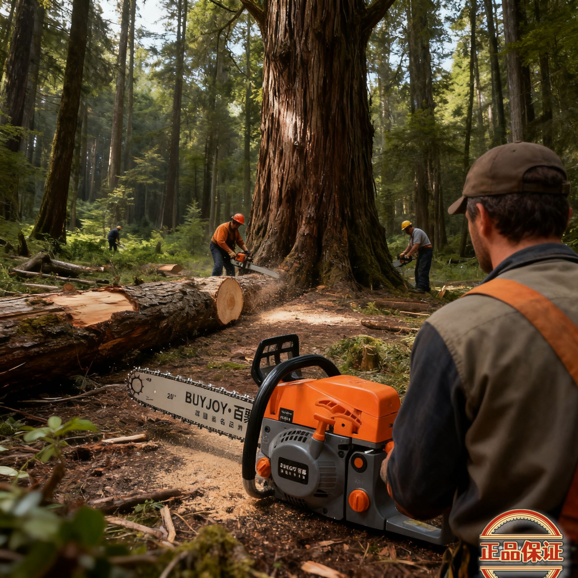 德国BUYJOY-263大功率汽油锯高转速伐木锯专业伐木工程队砍树省油