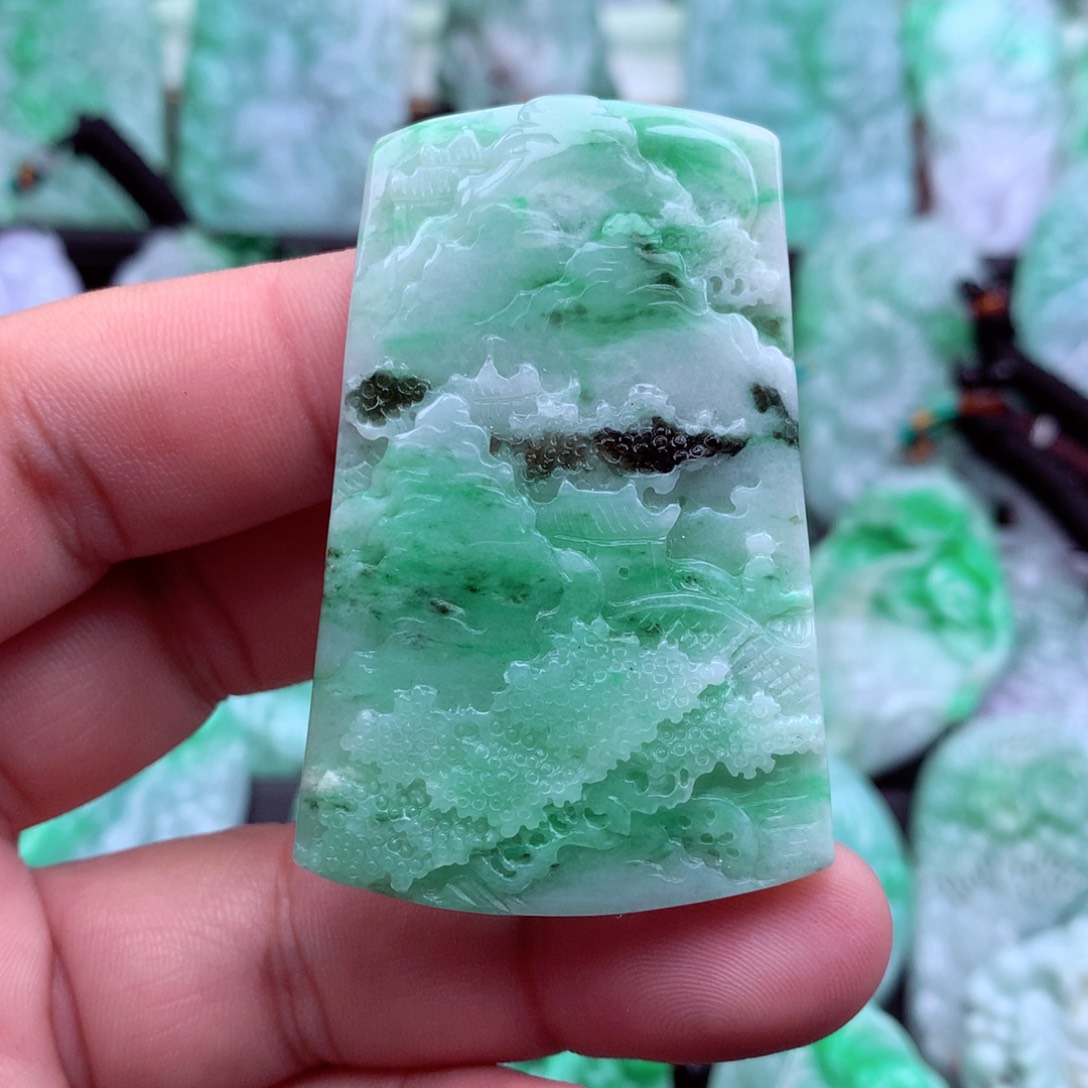 翡翠吊坠(不含链)未镶嵌