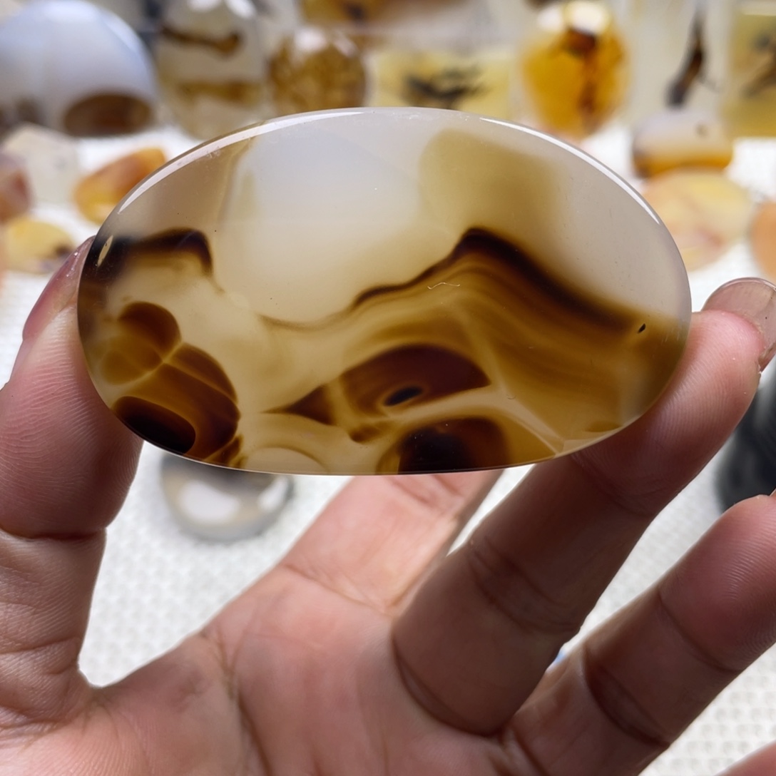 玛瑙/玉髓未镶嵌颈饰