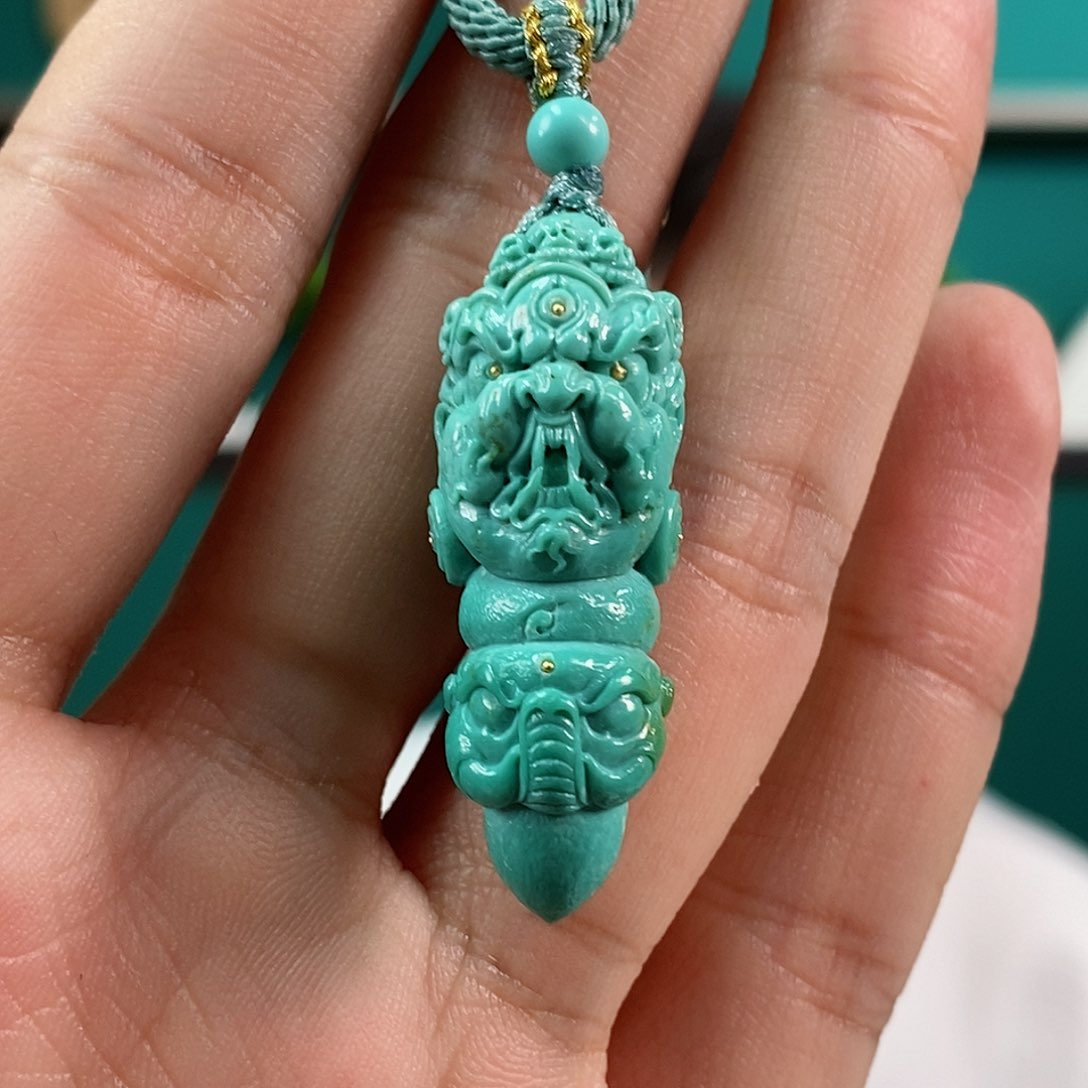 绿松石珠宝奇石未镶嵌