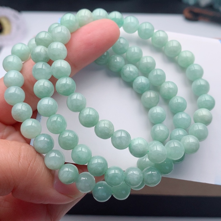 翡翠未镶嵌手链多样性