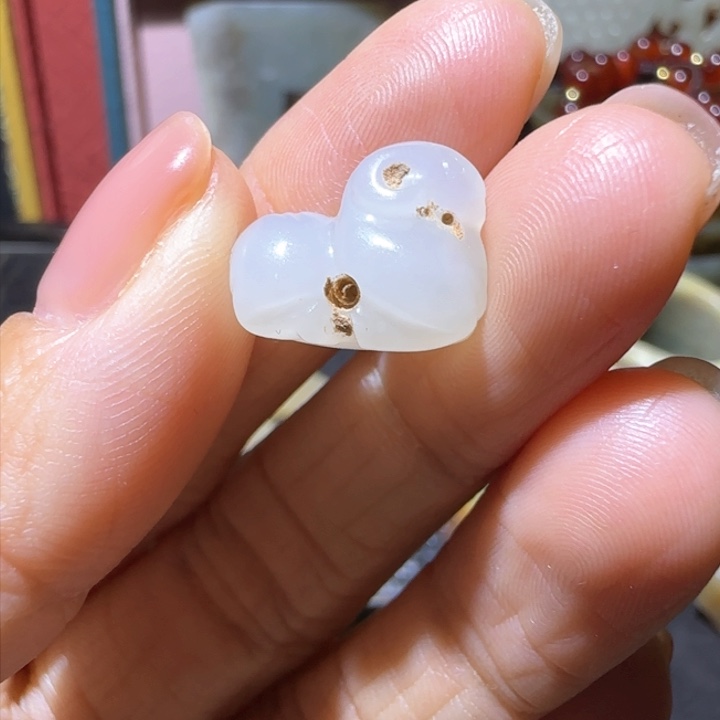 和田玉挂件未镶嵌咕*哒