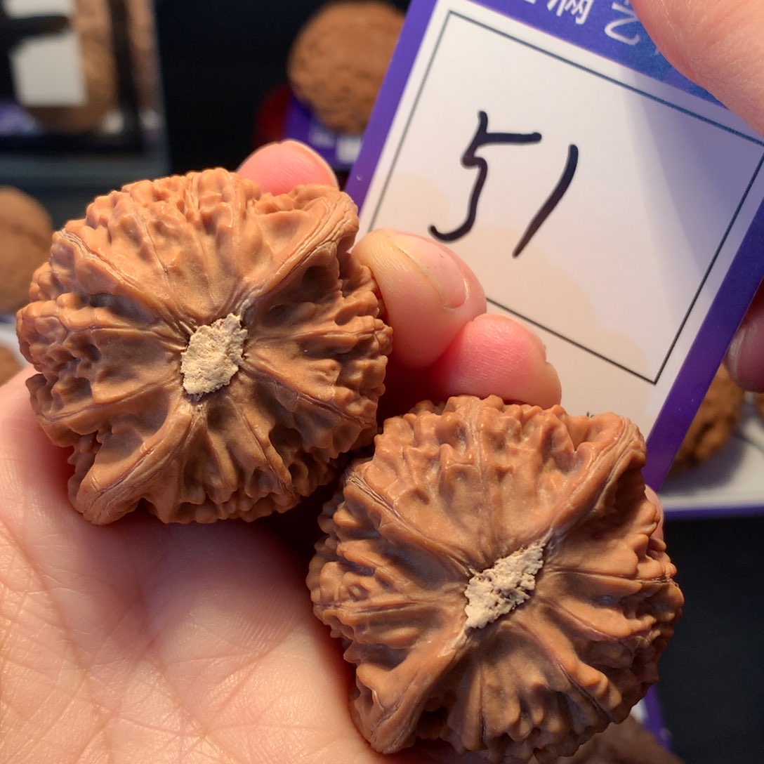 文玩核桃把件51宫灯4.4