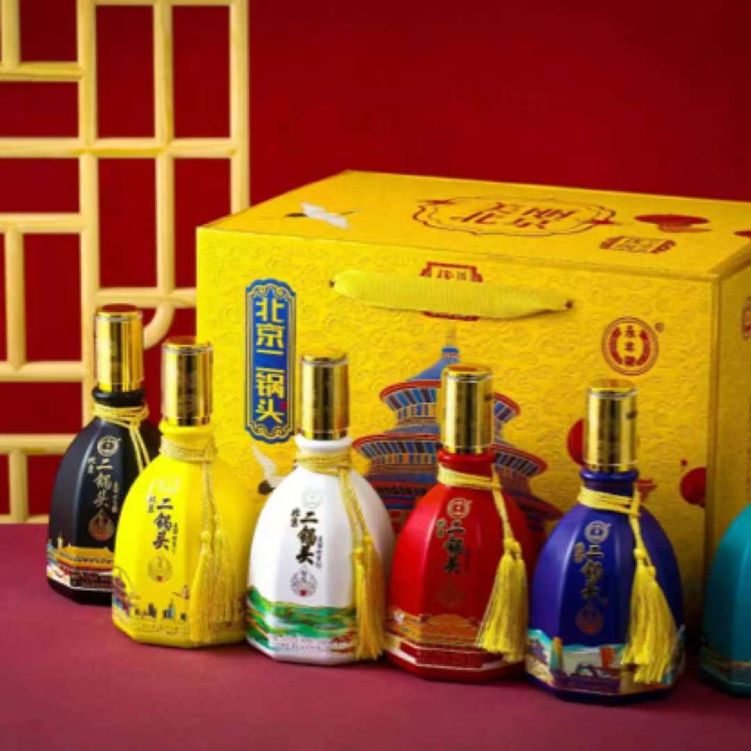 永丰北京二锅头美丽北京优级酒水礼盒6瓶43度