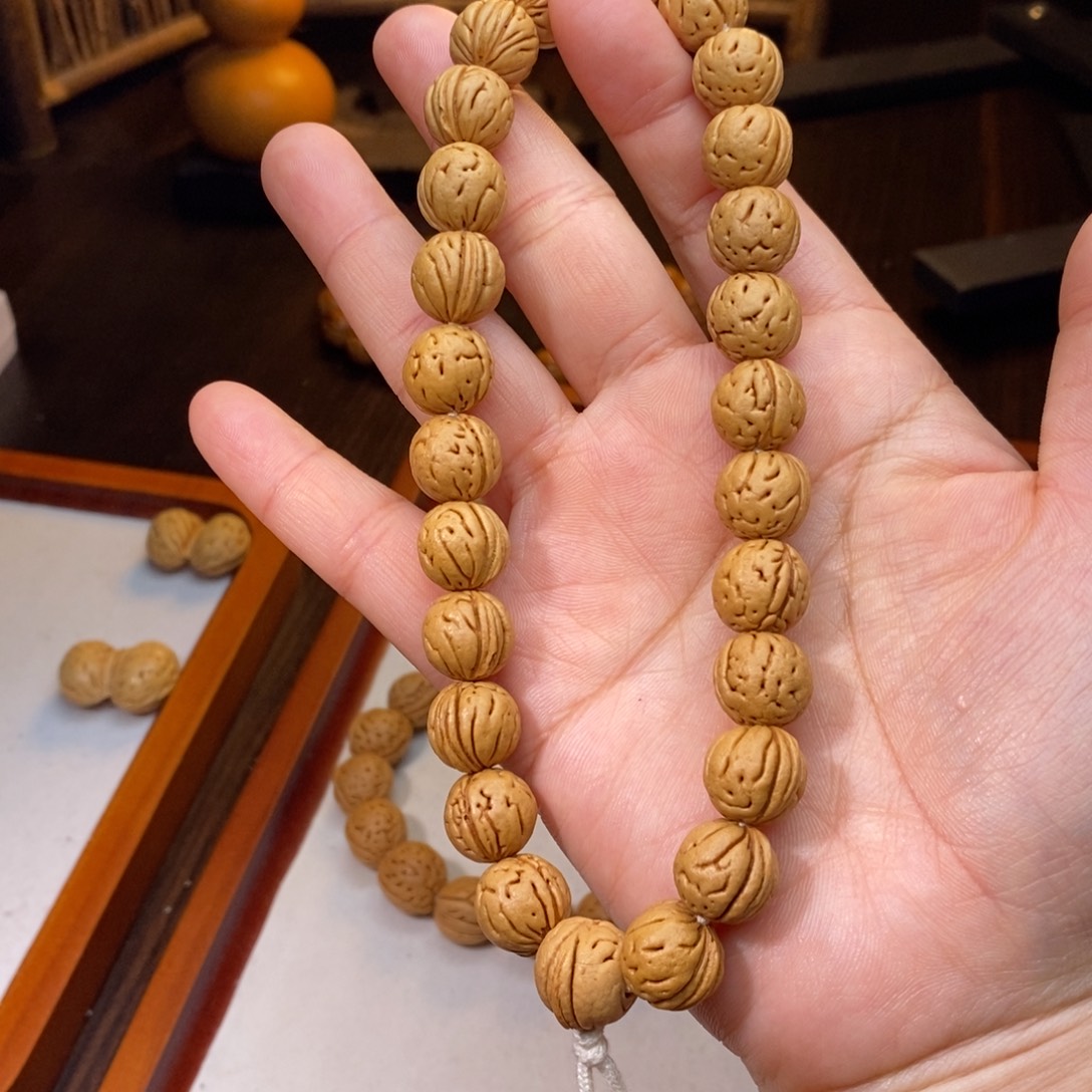 桃核吊坠桃核手串【盘锦小金豆】