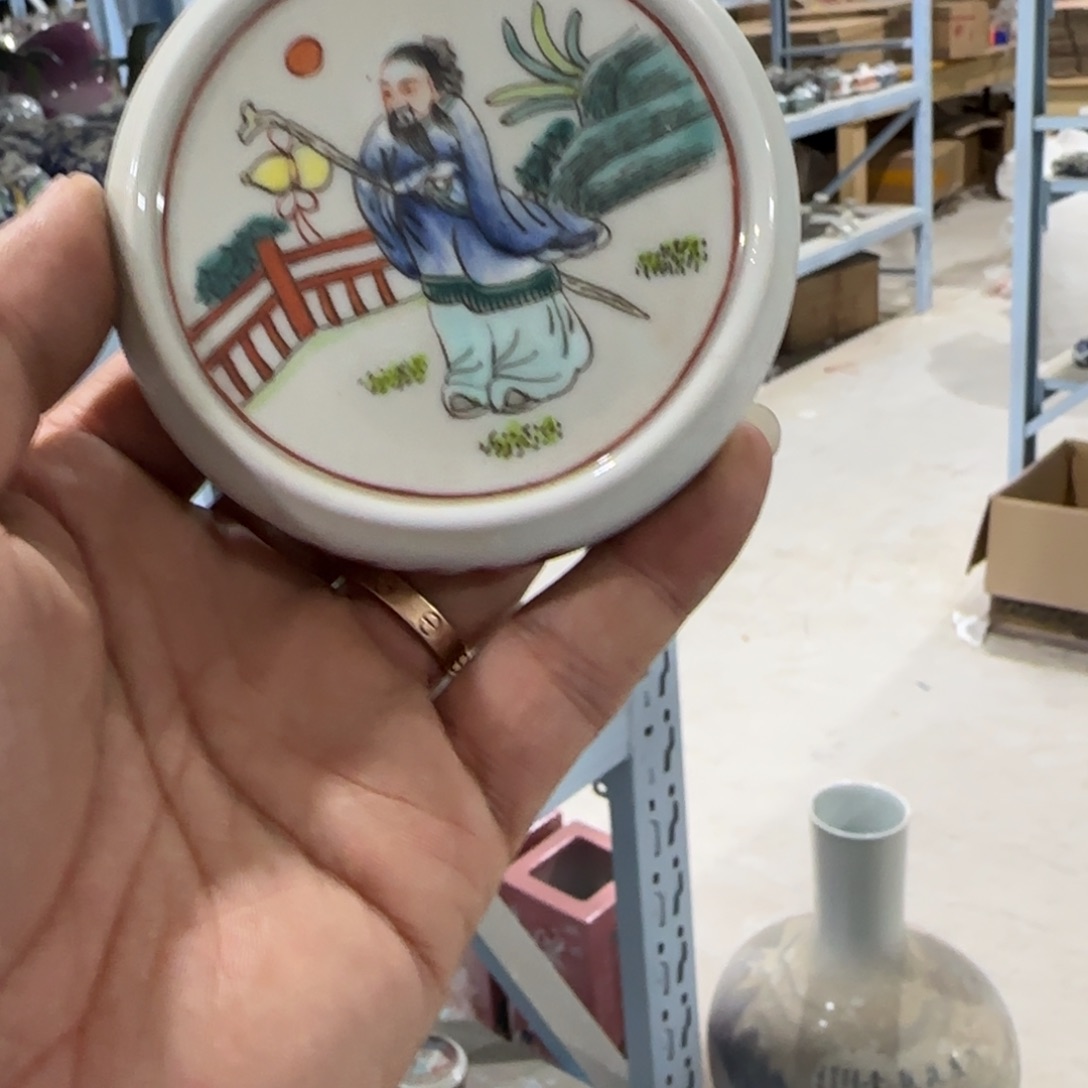 手绘瓷器全部处理