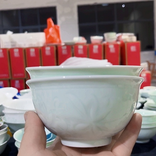 景德镇瓷器精品碗5.2寸