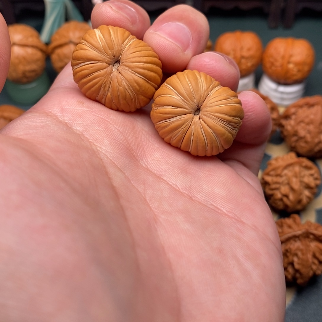 文玩核桃把件南瓜