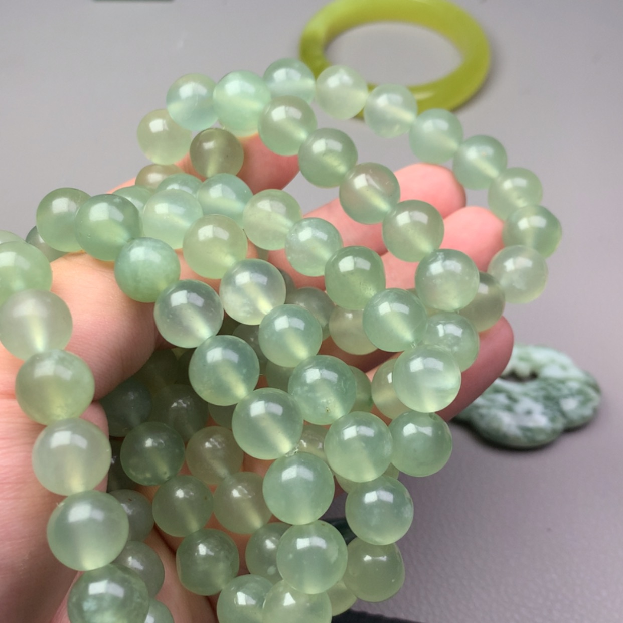 【闪购商品】蛇纹石玉未镶嵌岫玉随机两条