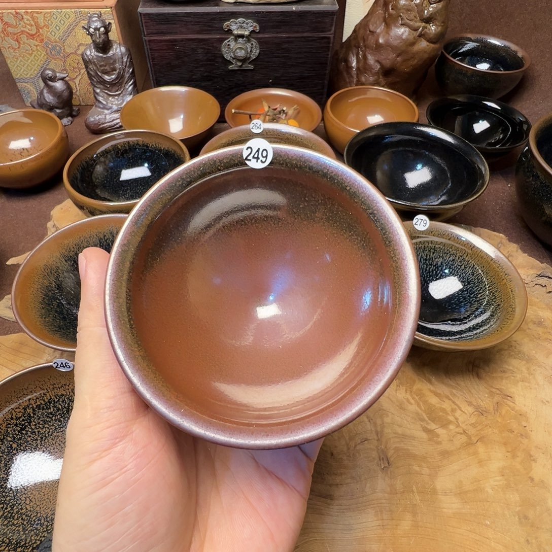 茶盏景和茶器纯手工249