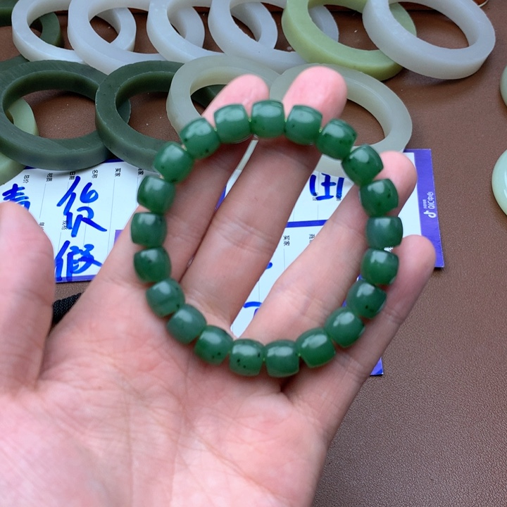 和田玉珠宝半成品未镶嵌