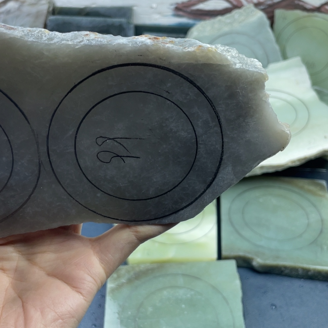 和田玉未镶嵌手镯定制手镯