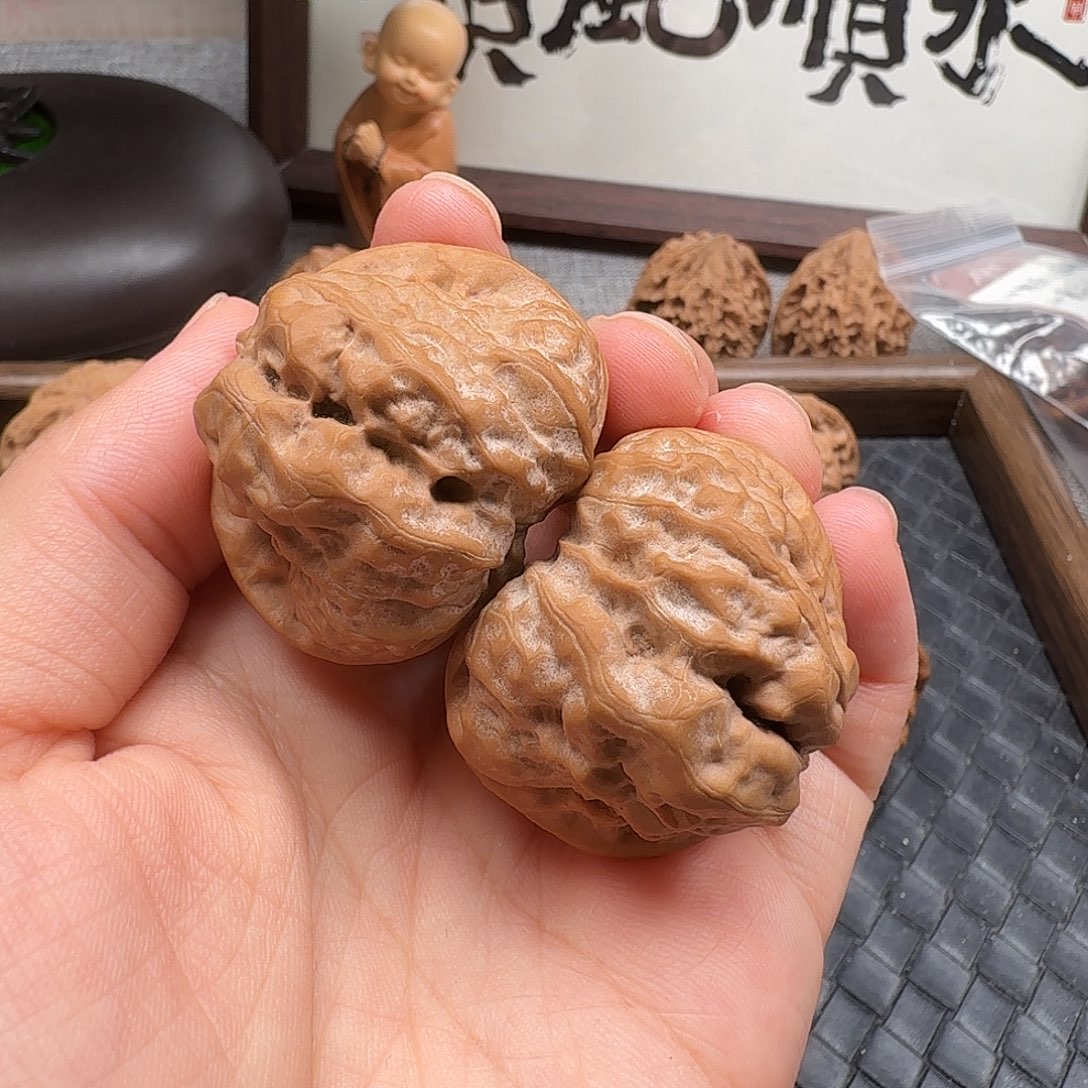 文玩核桃吊坠全品蛤蟆头40