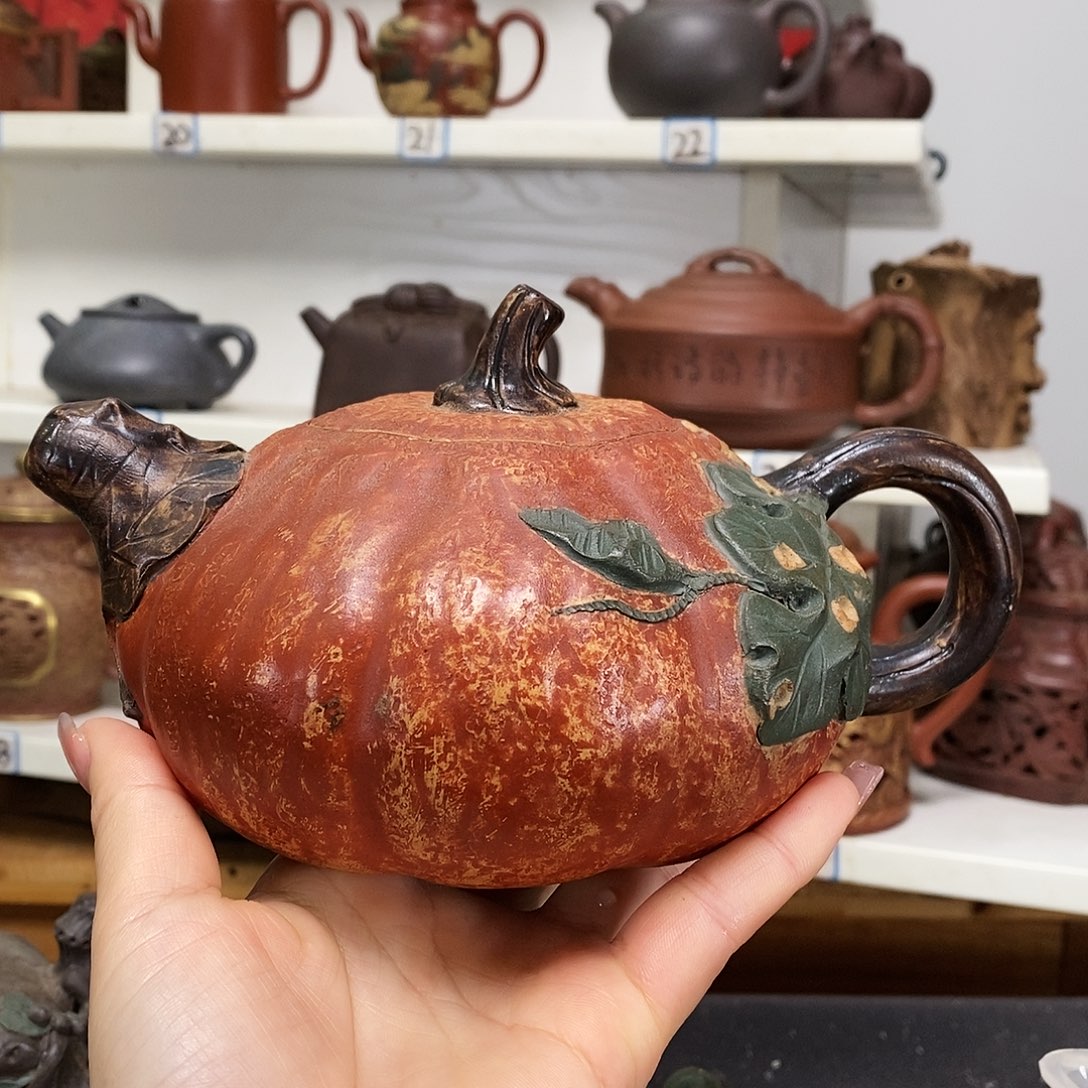 紫砂茶壶全手工制作的