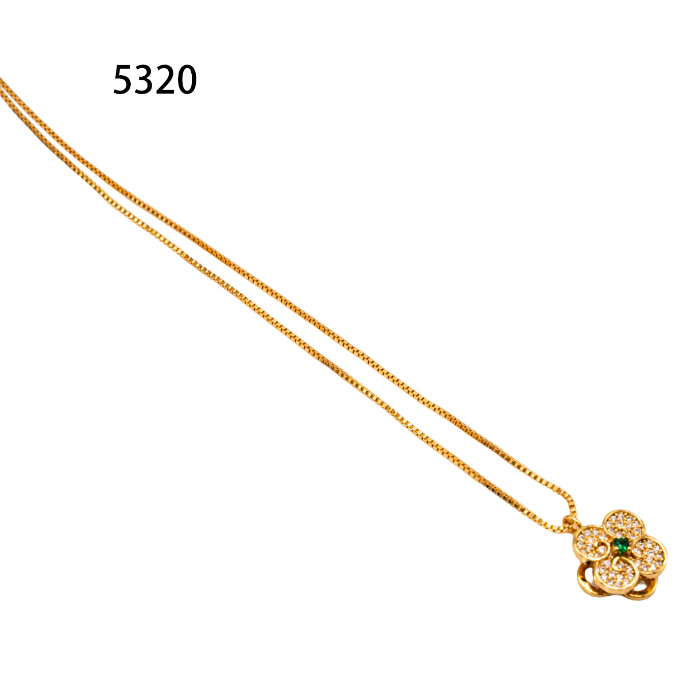 镀K金 REGIS  项链~5320（40+5cm）