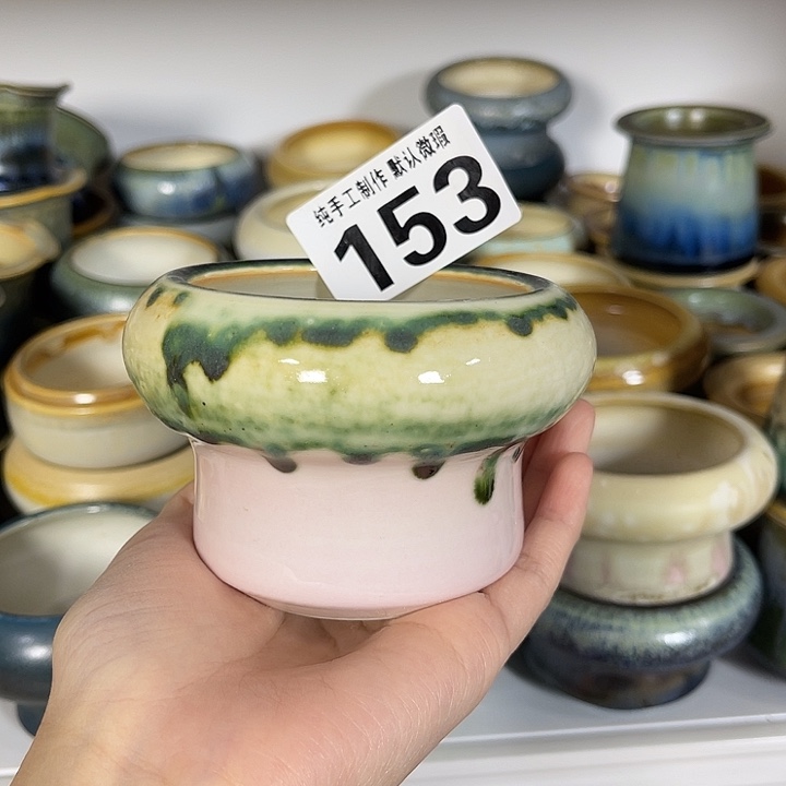 景德镇陶瓷盆 满30包邮 口7.5