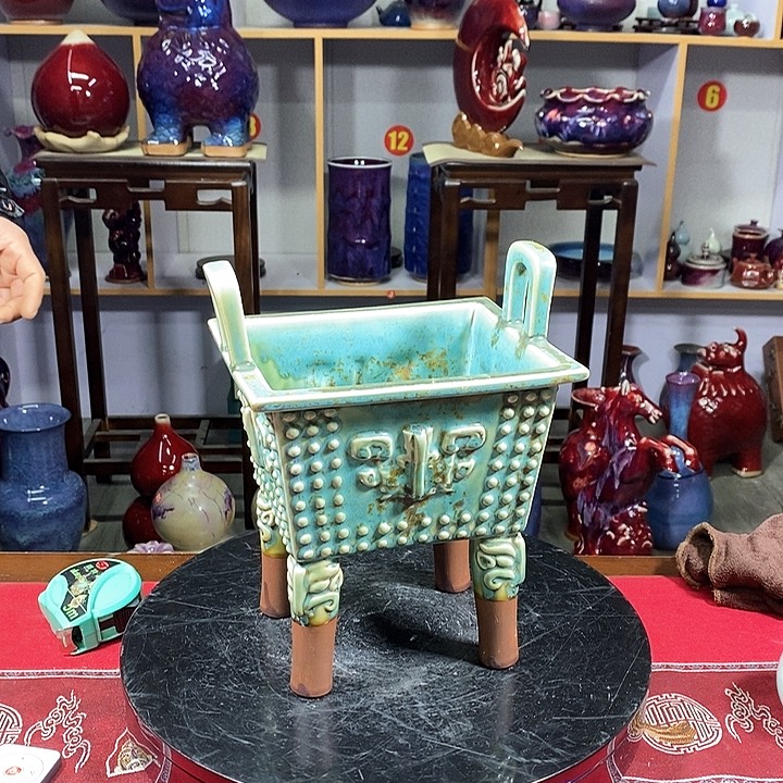 瓶中国神垕精品钧瓷