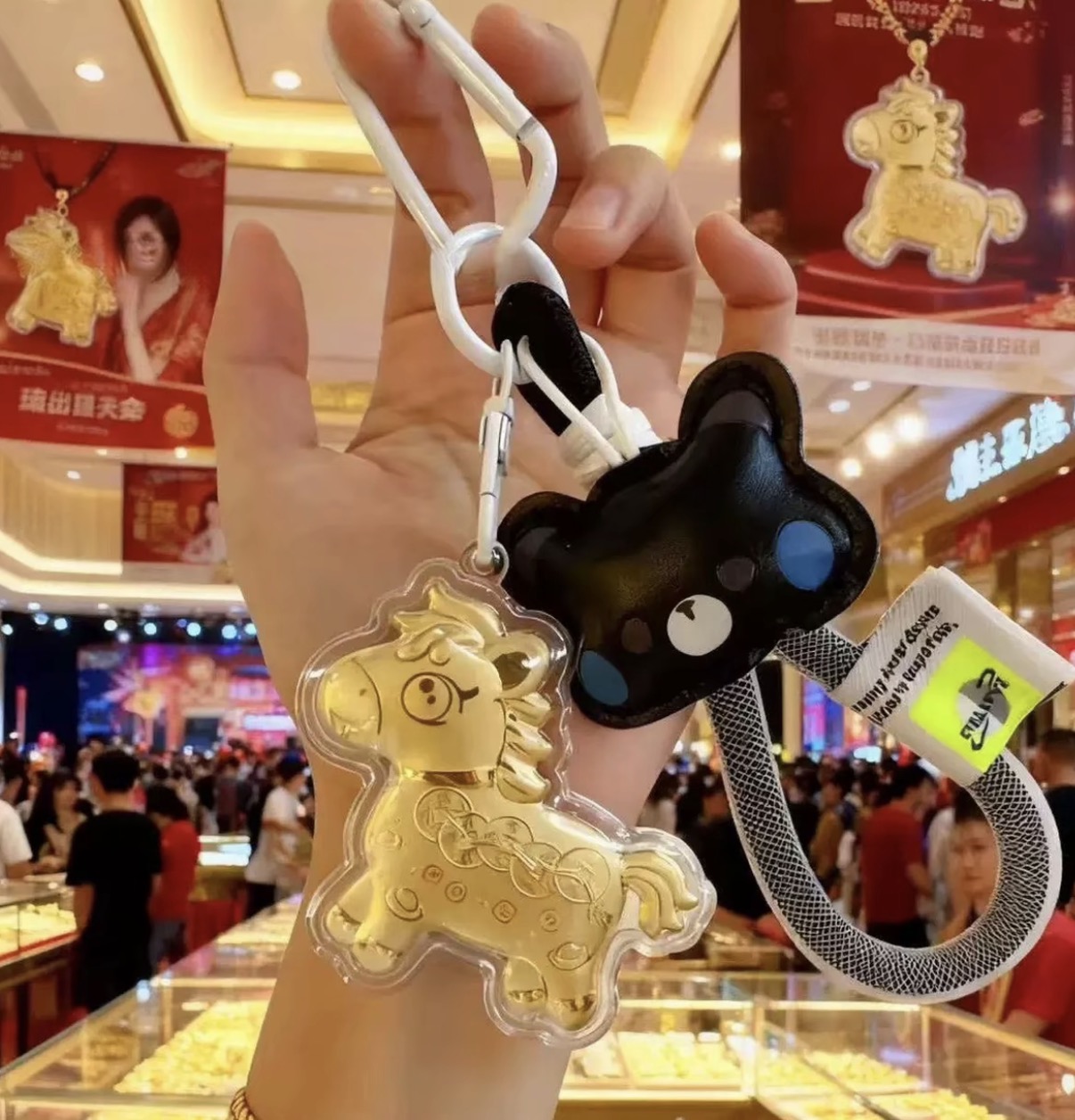 新款马上发财 马上暴富 马上有心钥匙扣挂饰送女友闺蜜朋友的礼物