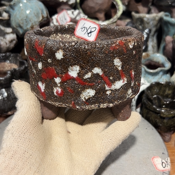 粗陶花盆制作就这样了，