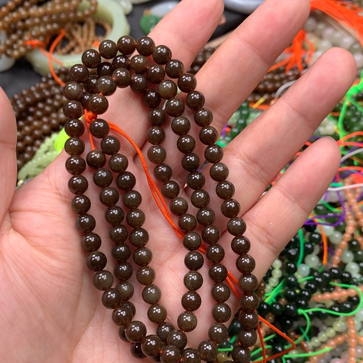 和田玉未镶嵌手链29