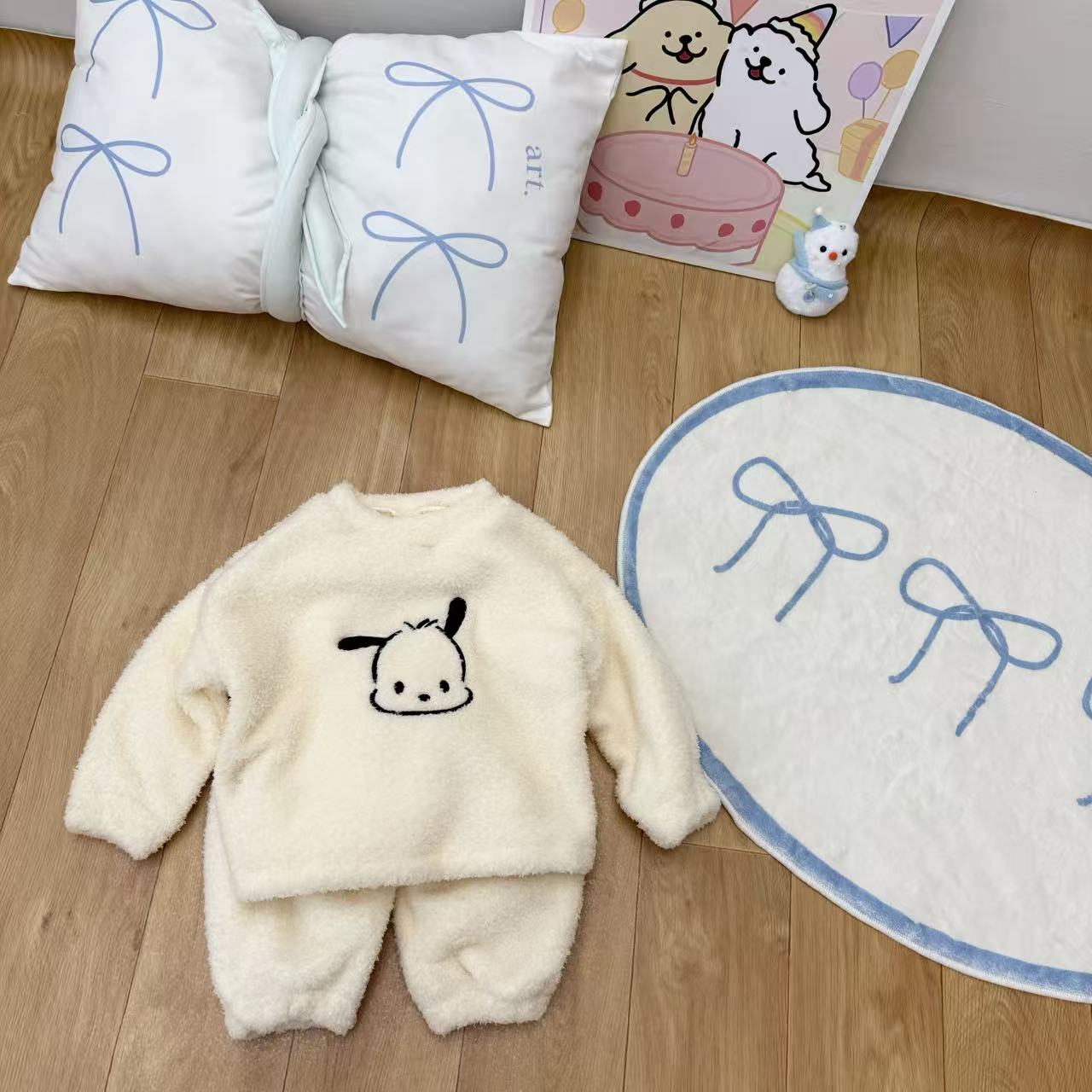 562-米色小狗家居服