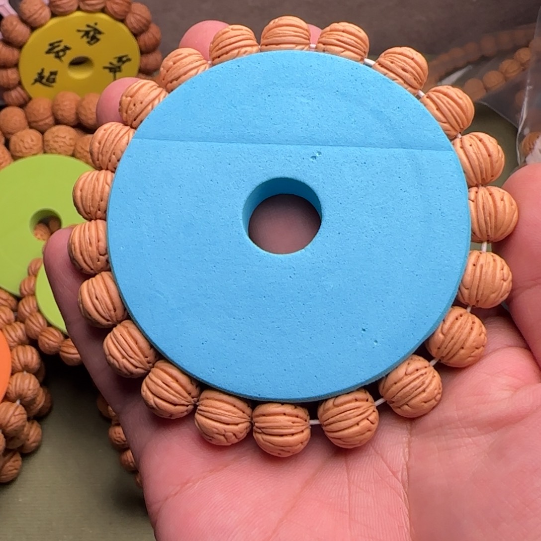 说***说桃核手串山野暴肌桃核手串12