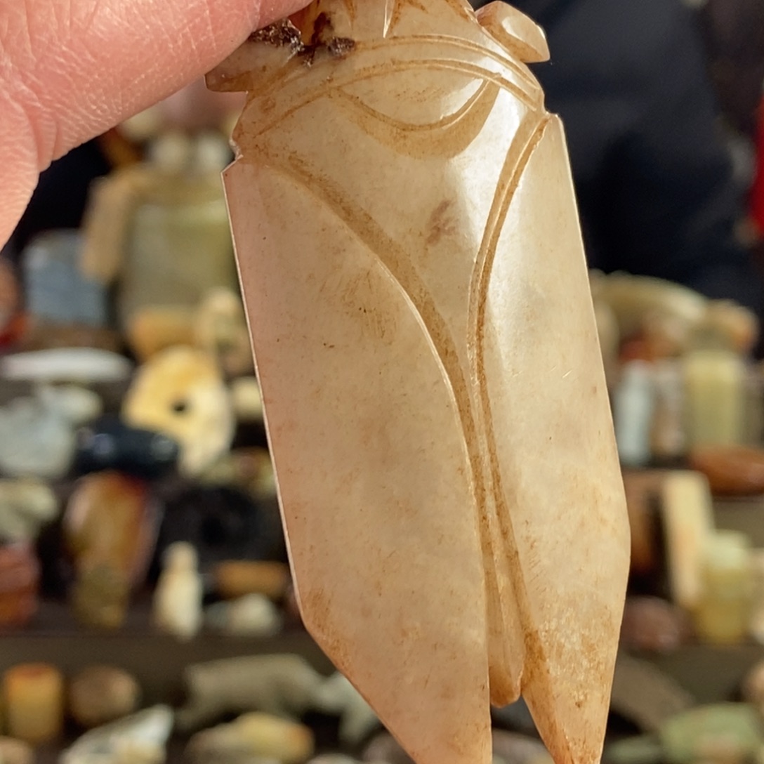 和田玉挂件未镶嵌一****生