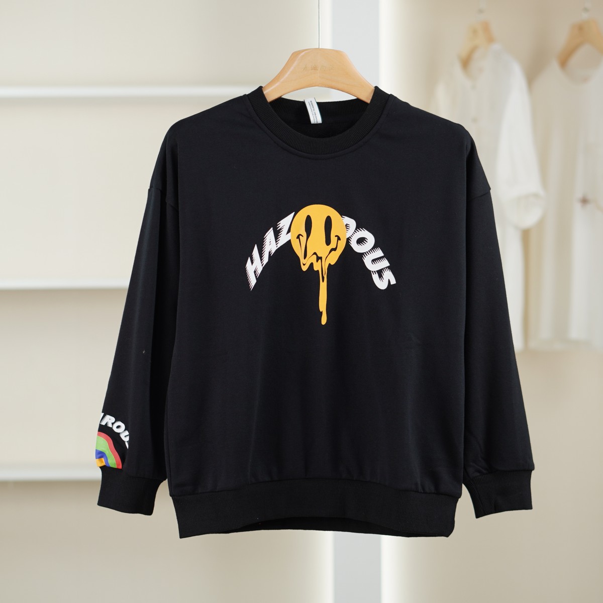 麦迪尚品 一路童行 3120879 宽松百搭针织卫衣春秋儿童专柜正品