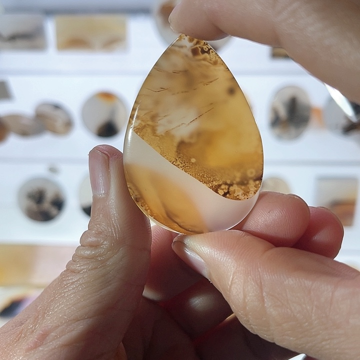 【闪购商品】玛瑙/玉髓珠宝半成品未镶嵌