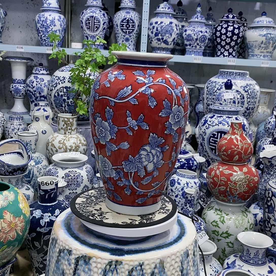 【闪购商品】摆件萝卜瓶瓷器摆件………………………………
