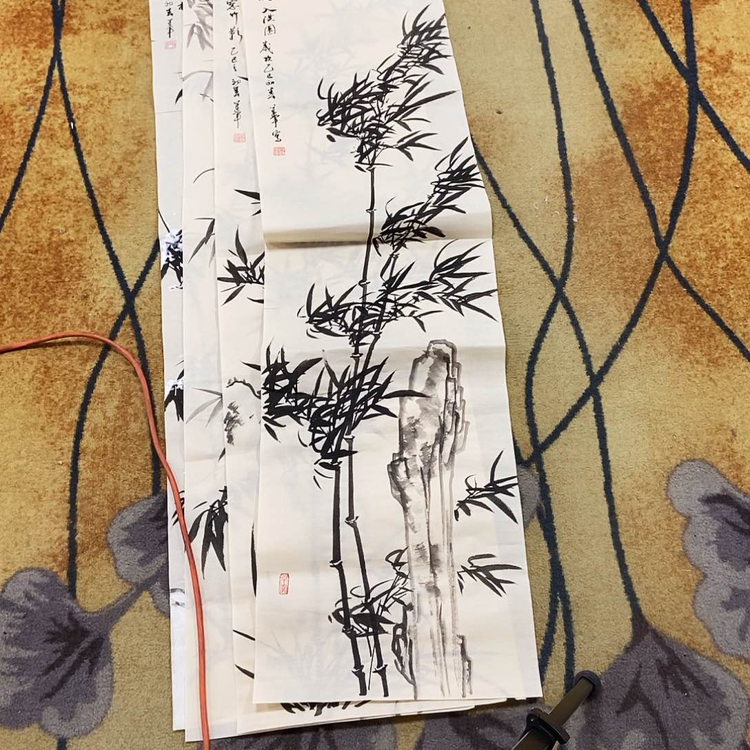 国画w****i34/138段莲军手绘画心