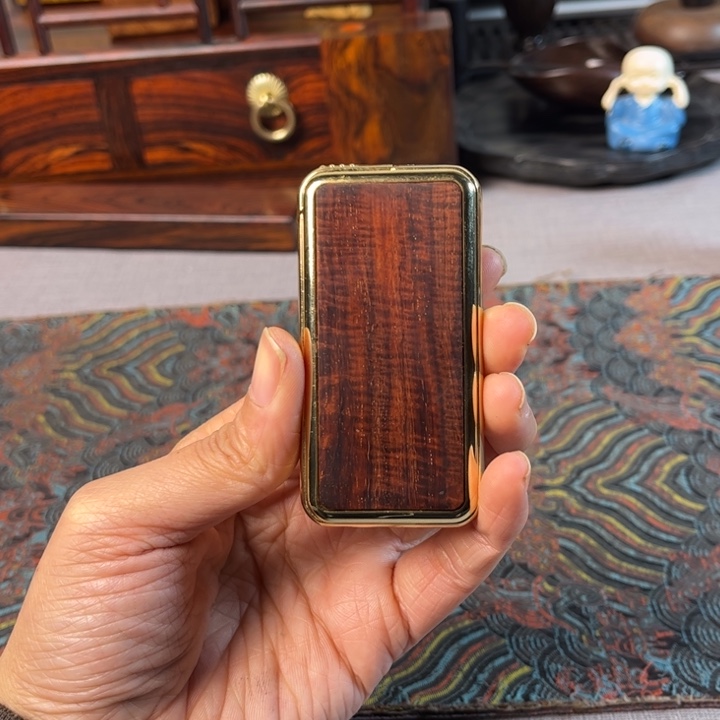 贡木印度小叶紫檀打火机