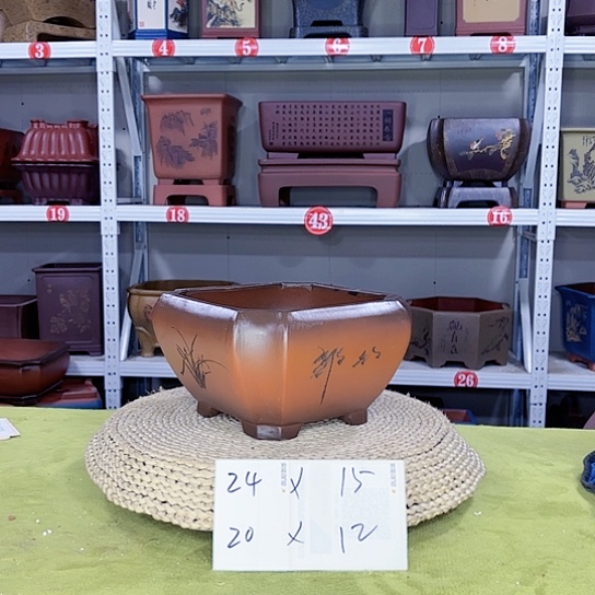 紫砂花盆宜兴紫砂厂