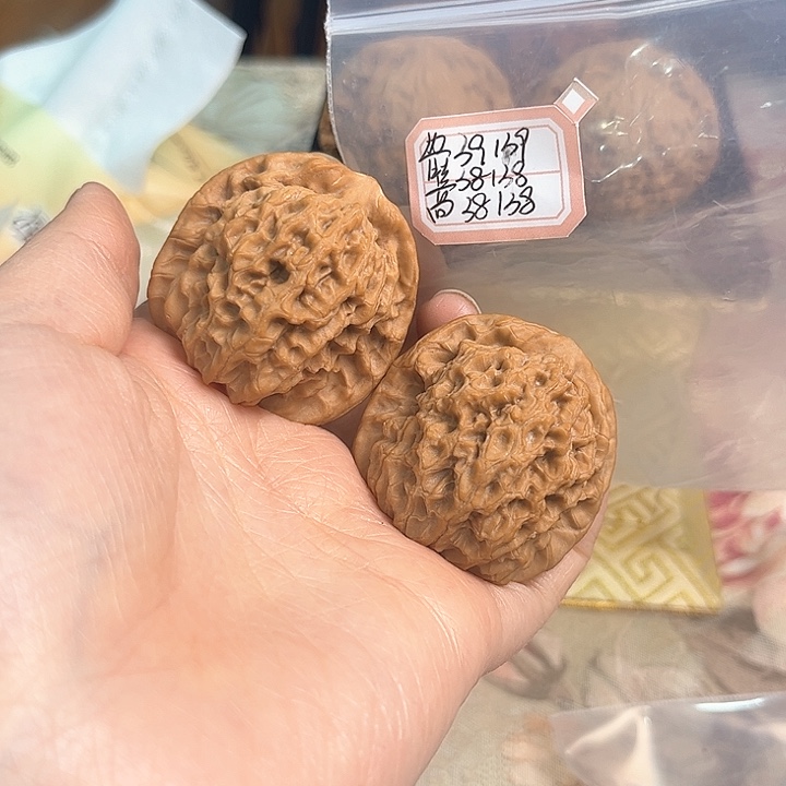 文玩核桃把件非嫁接马老四