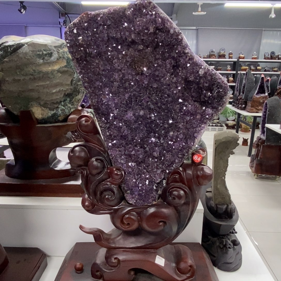 大型摆件（非配饰）未镶嵌紫晶